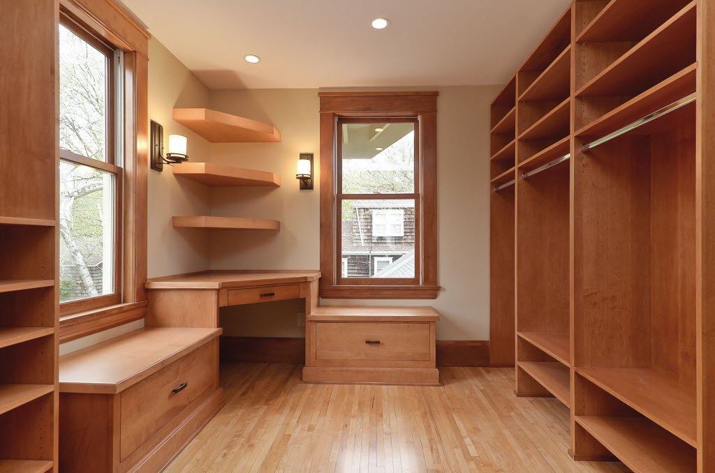 walk in closet, room transformation